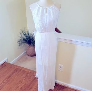 Cloth & People Crochet Maxi Dress